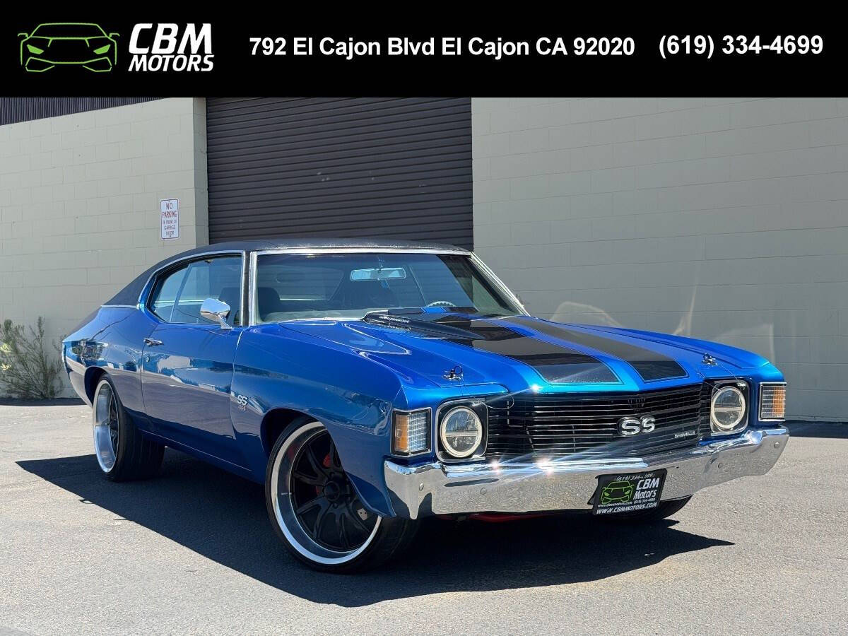 Chevrolet-Chevelle-1972-Blue-Black
