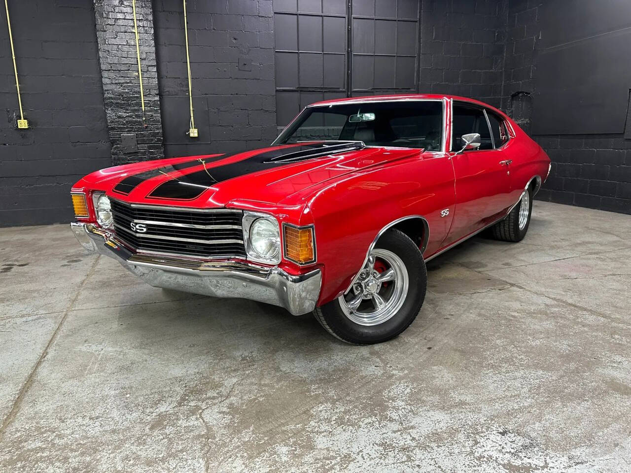 Chevrolet-Chevelle-1972-Red-Black