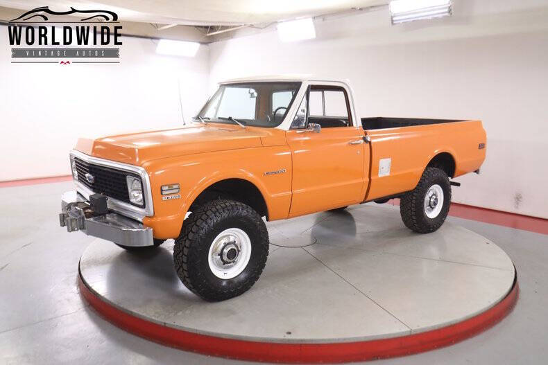Chevrolet-Ck-20-series-1971-Orange-Black