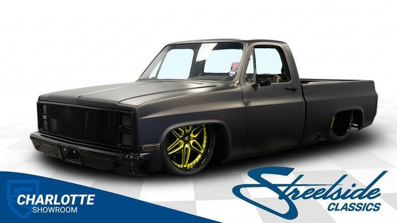 Chevrolet-Ck-30-series-1983-Matte-Black-Black