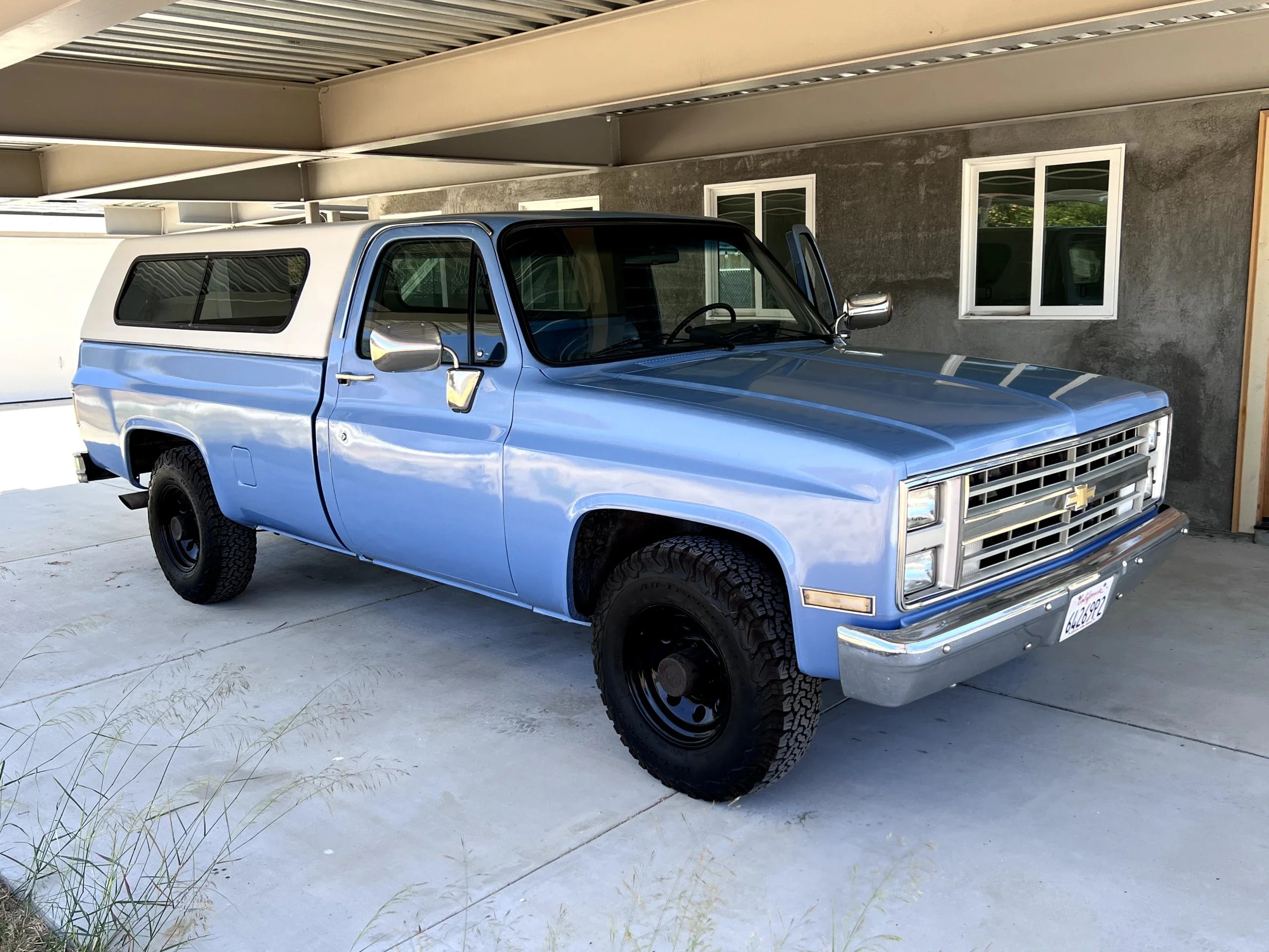 Chevrolet-Ck-truck-2wd-regular-cab-2500-1985-Blue-Blue