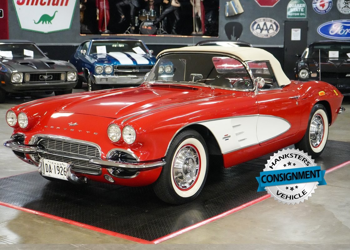 Chevrolet-Corvette-1961-Convertible-Black