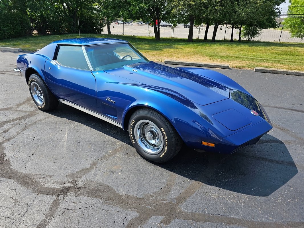 Chevrolet-Corvette-1973-Black