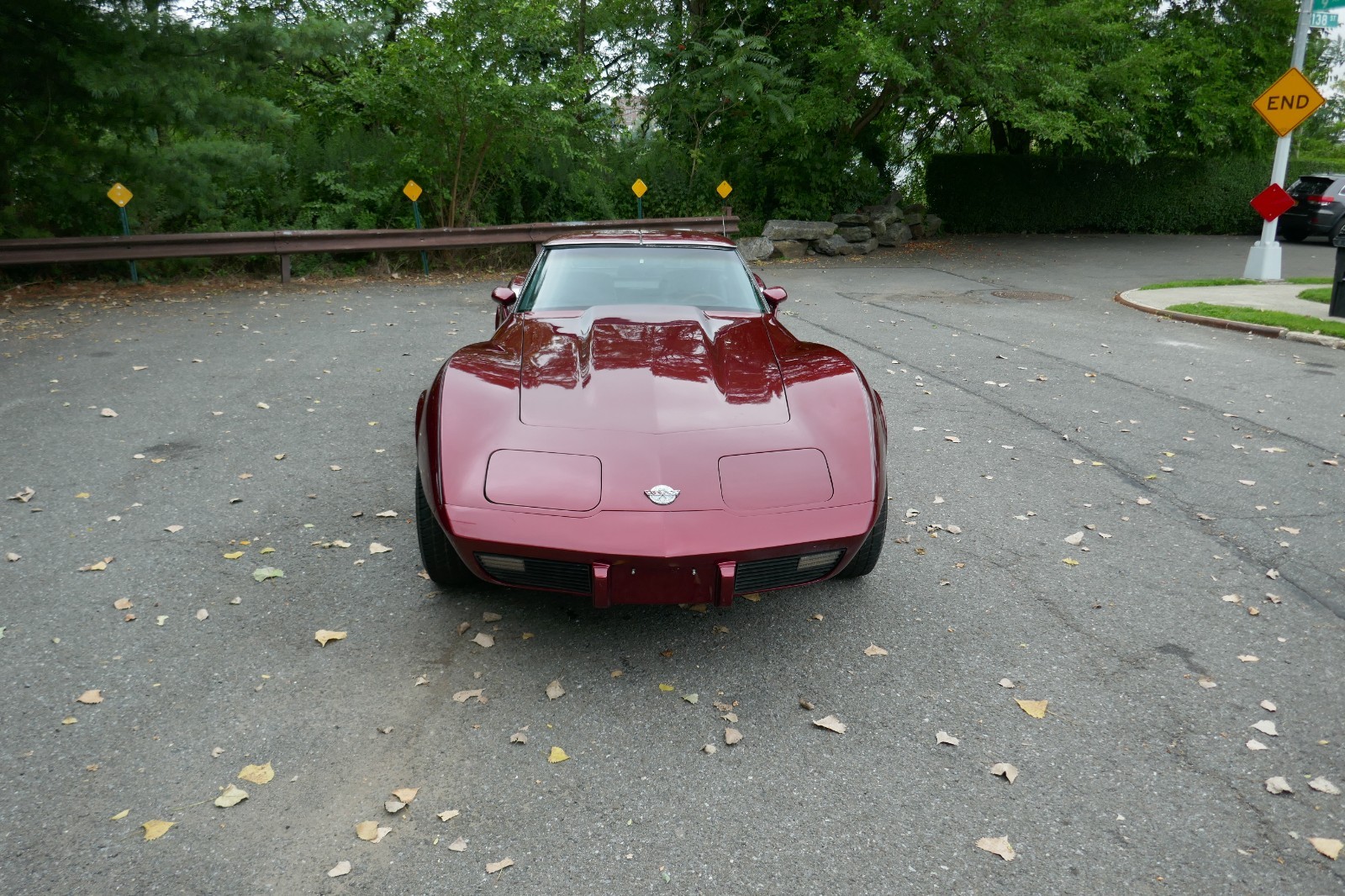Chevrolet-Corvette-1978-Burgundy-Black