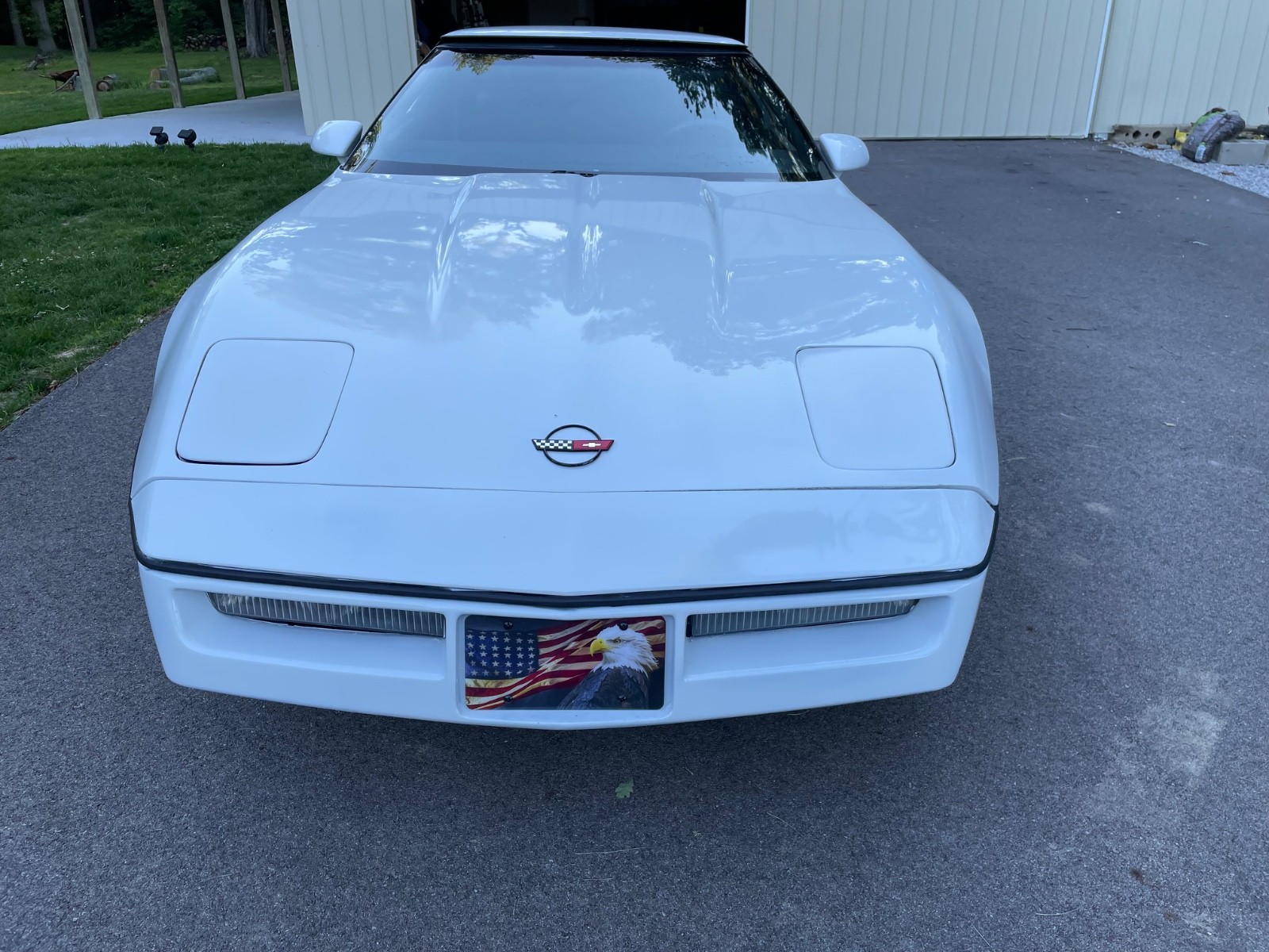 Chevrolet-Corvette-1986-Hatchback-Gray