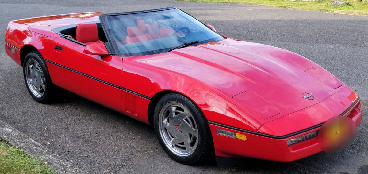 Chevrolet-Corvette-1988-red