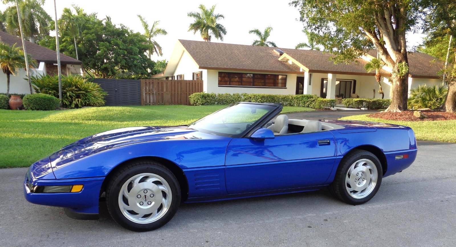 Chevrolet-Corvette-1994-Convertible-Gray