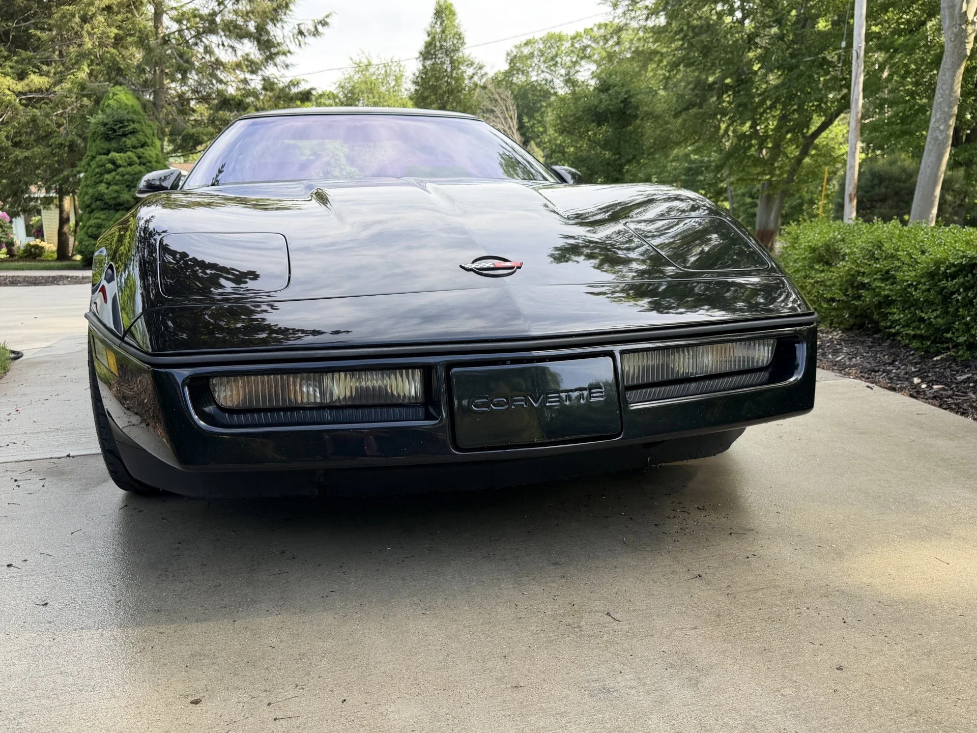 Chevrolet-Corvette-zr-1-coupe-1990-Black-Gray