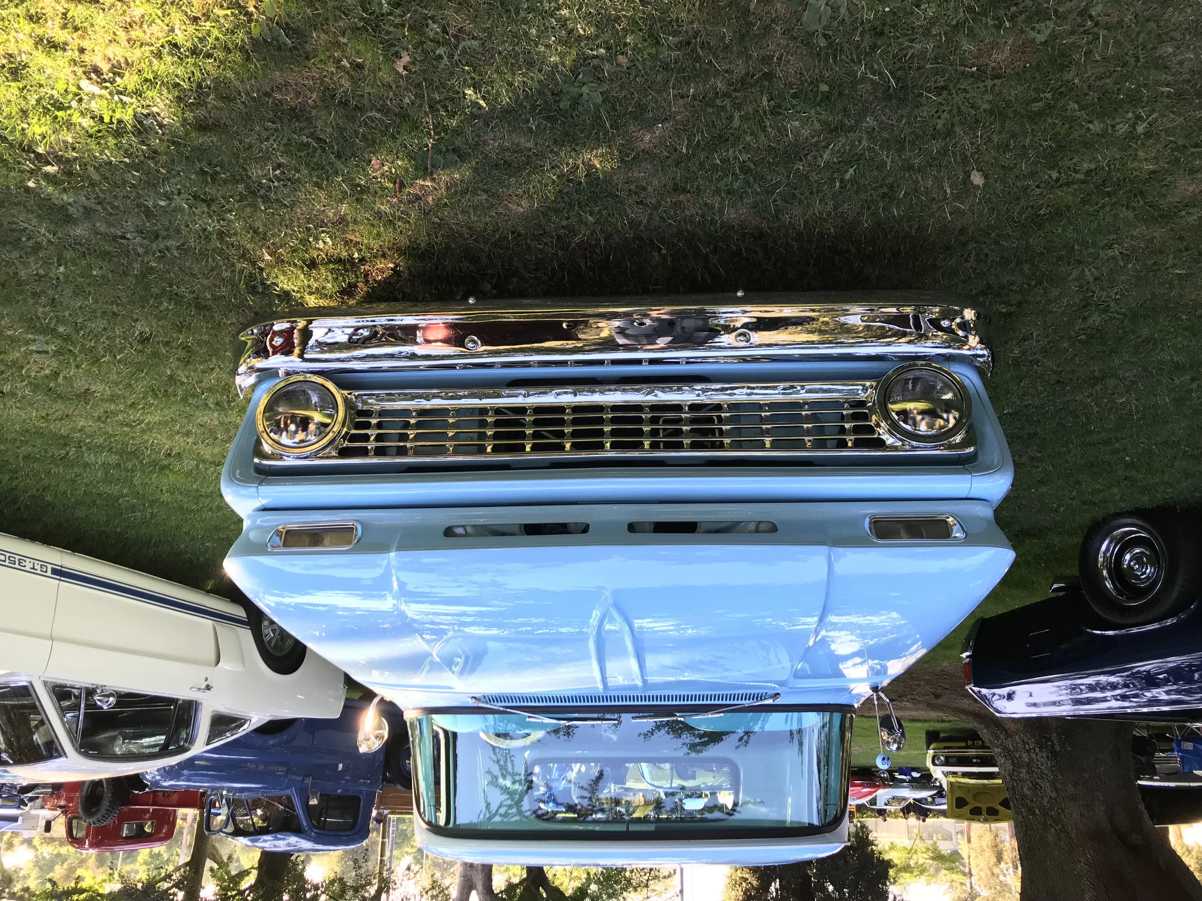 Chevrolet-Custom-1963-Blue-Blue