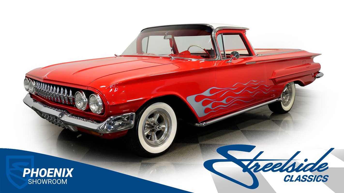 Chevrolet-El-Camino-1960-Pickup-Truck-Red
