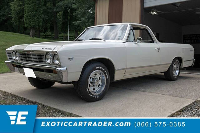 Chevrolet-El-camino-1967-Ermine-White-Black