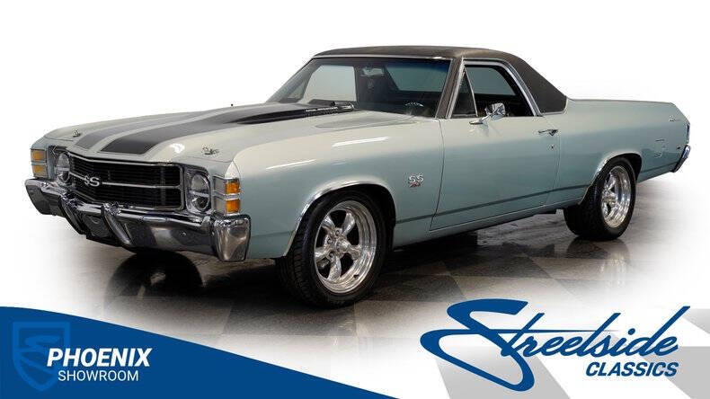 Chevrolet-El-camino-1971-Mist-Green-Black