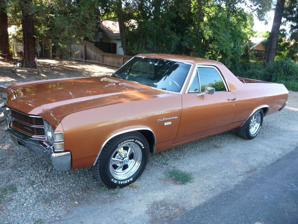 Chevrolet-El-camino-1971-brown