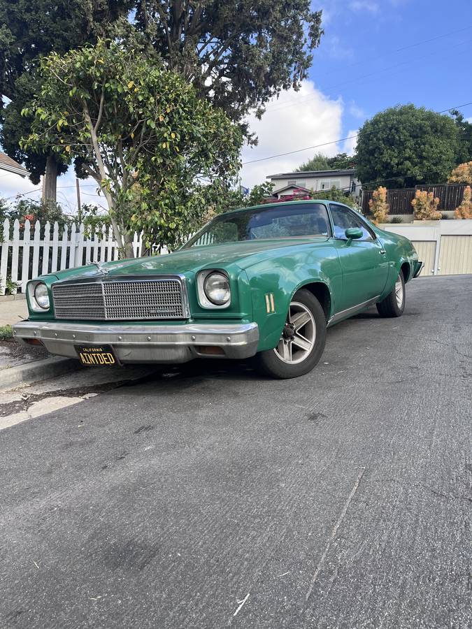 Chevrolet-El-camino-1974-green