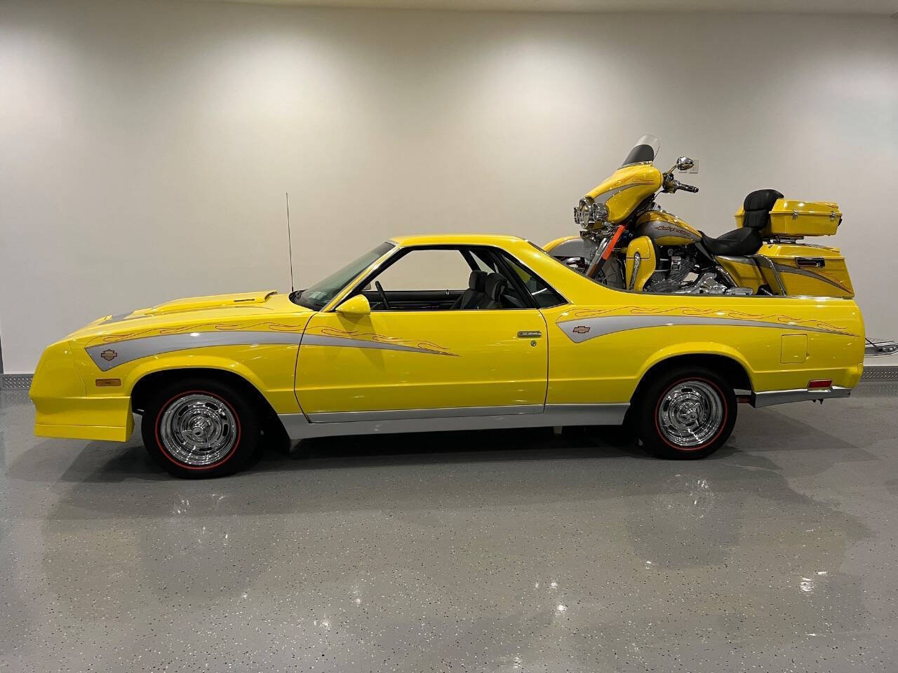 Chevrolet-El-camino-1987-Yellow-Gray