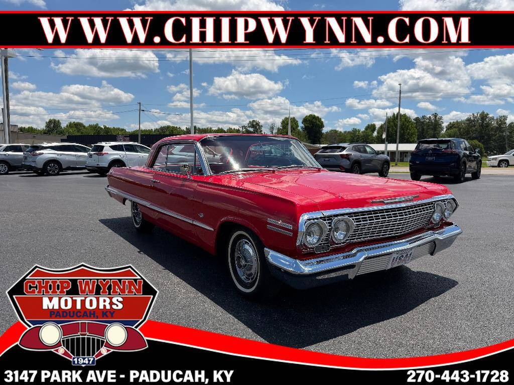 Chevrolet-Impala-1963-Red