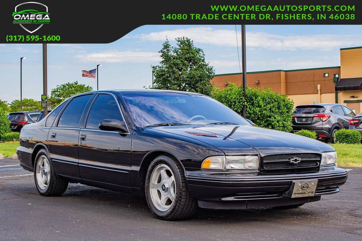 Chevrolet-Impala-1996-Black-Gray