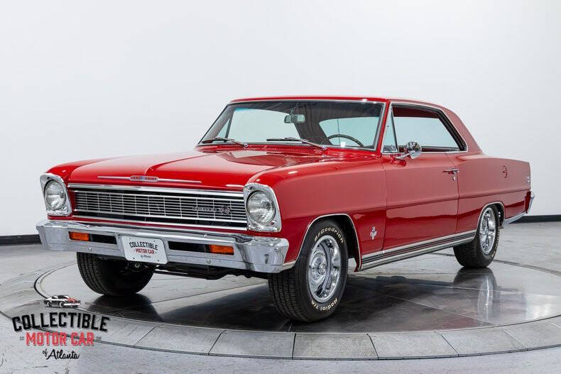Chevrolet-Nova-1966-Red-Red