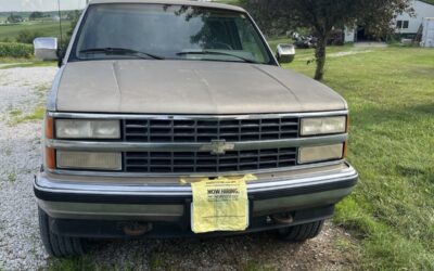 Chevrolet Other Pickups 1992