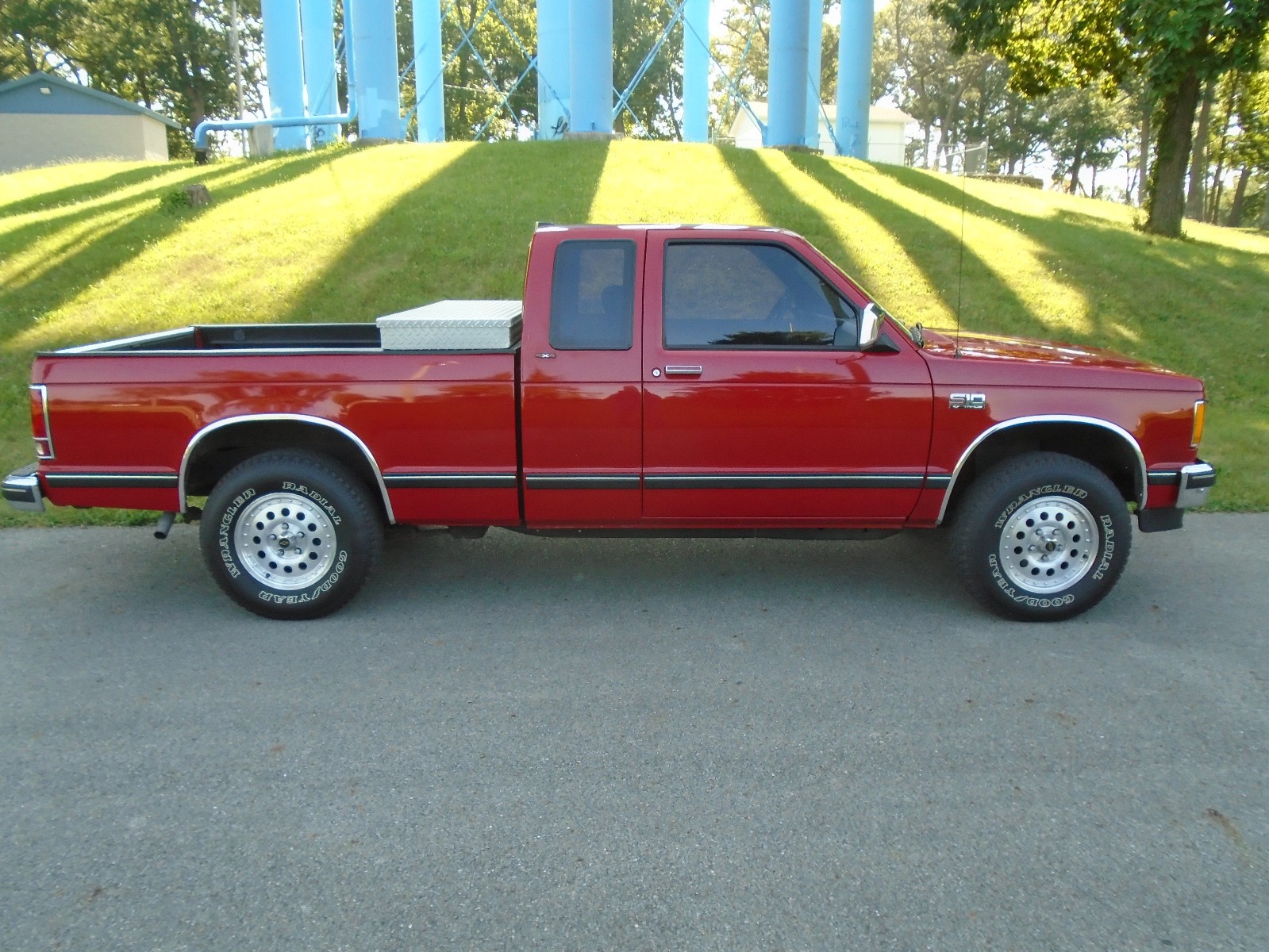 Chevrolet-S-10-1988-Extended-Cab-Pickup-Red