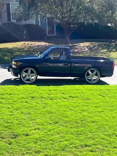 Chevrolet-Silverado-1500-ss-classic-1988-Blue