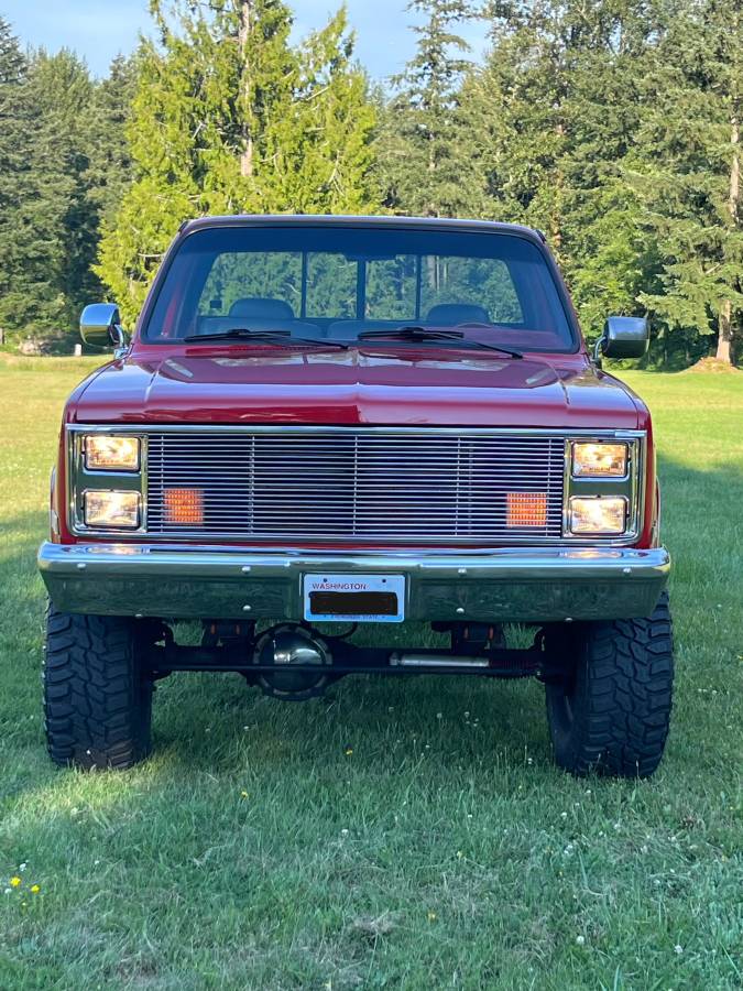 Chevrolet-Silverado-1987-red