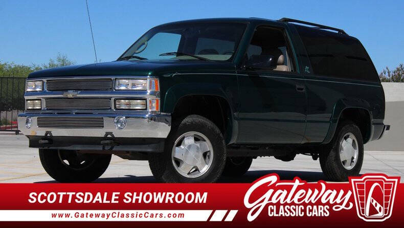 Chevrolet-Tahoe-1996-Forest-Green-Grey