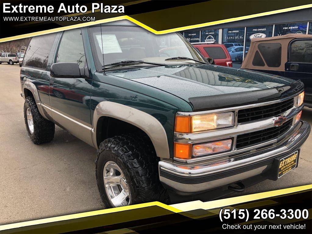 Chevrolet-Tahoe-lt-4x4-1995-green