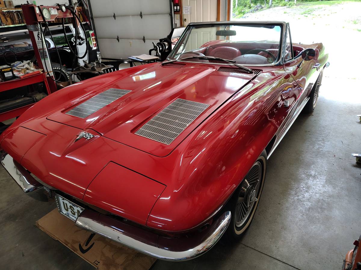 Chevy-corvette-convertible-1963-red