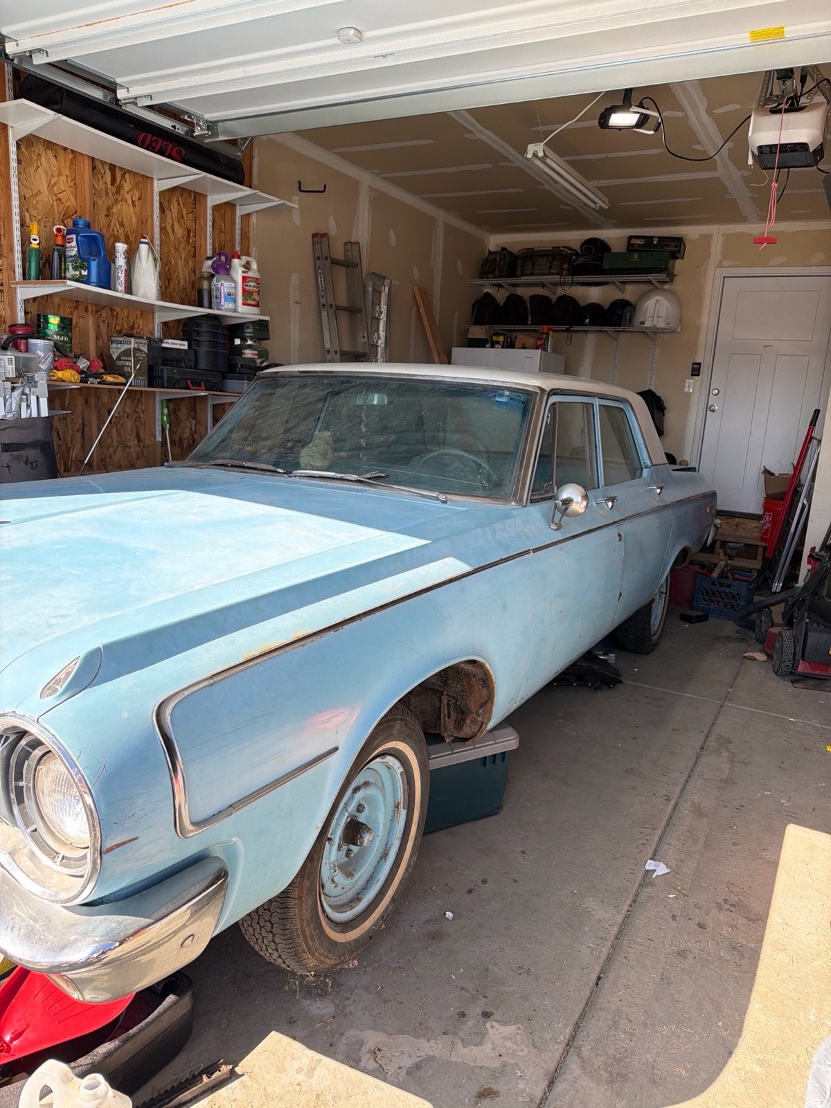 Dodge-330-1964-Sedan-Blue