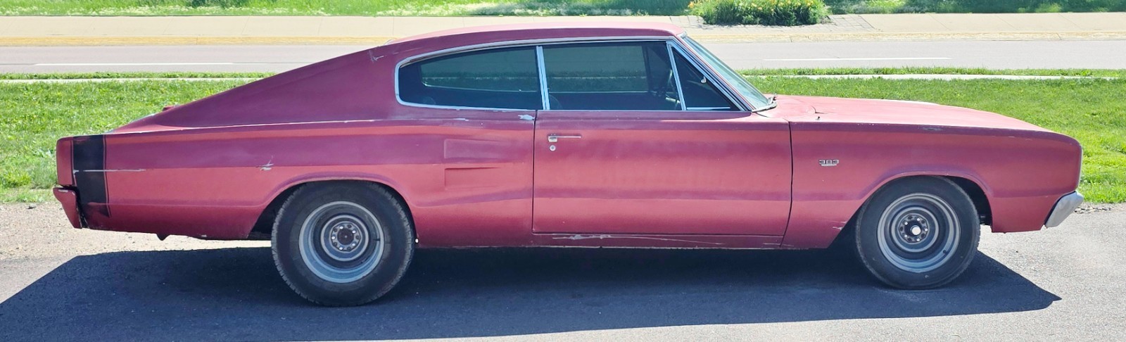 Dodge-Charger-1966-Fastback-Red