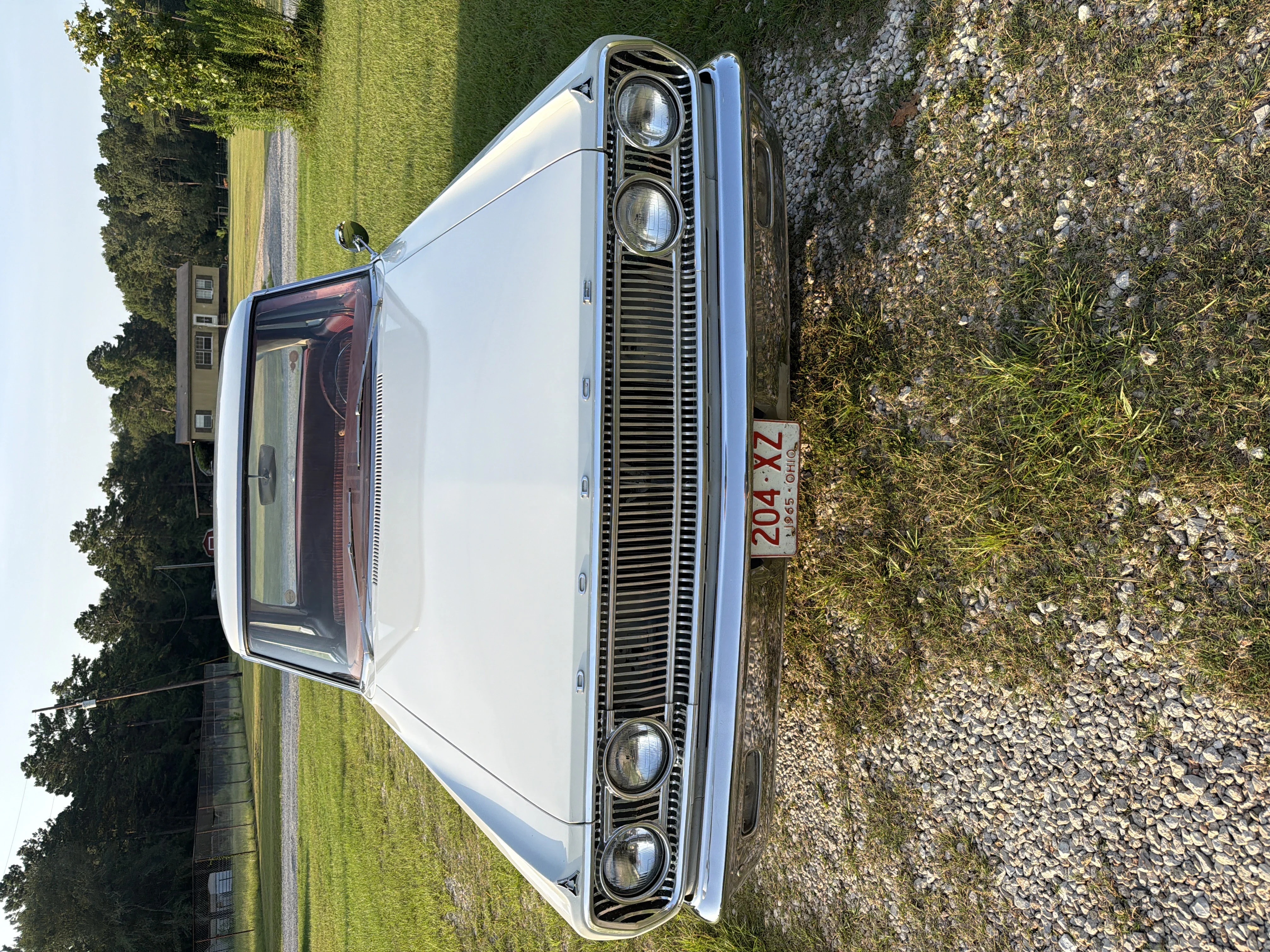Dodge-Coronet-1965-White-Red