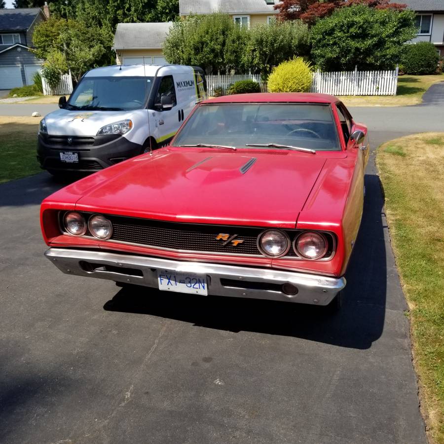Dodge-Coronet-rt-1966-red