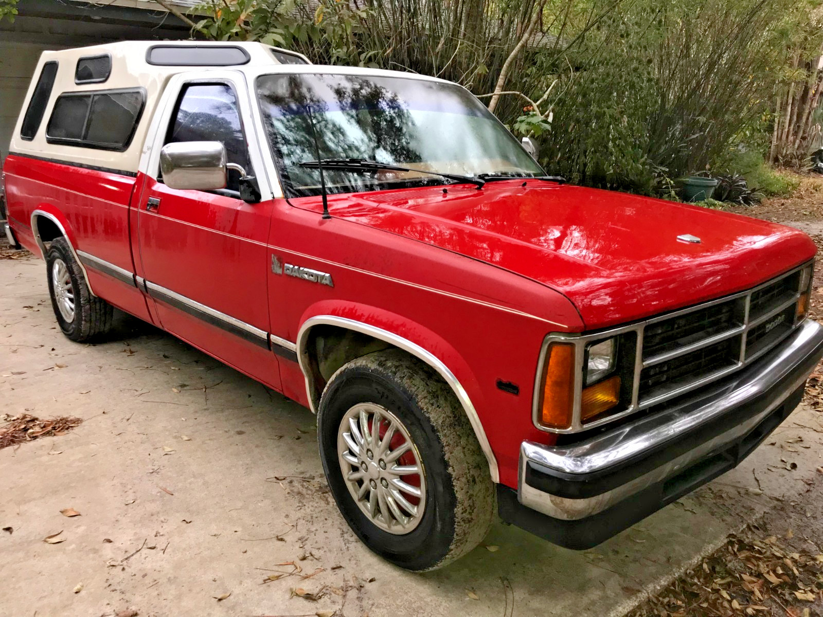 Dodge-Dakota-1987-Standard-Cab-Pickup-Red