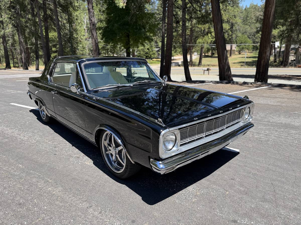 Dodge-Dart-gt-custom-pro-touring-1966-black