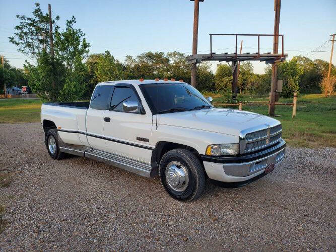Dodge-Ram-1995-White-Red