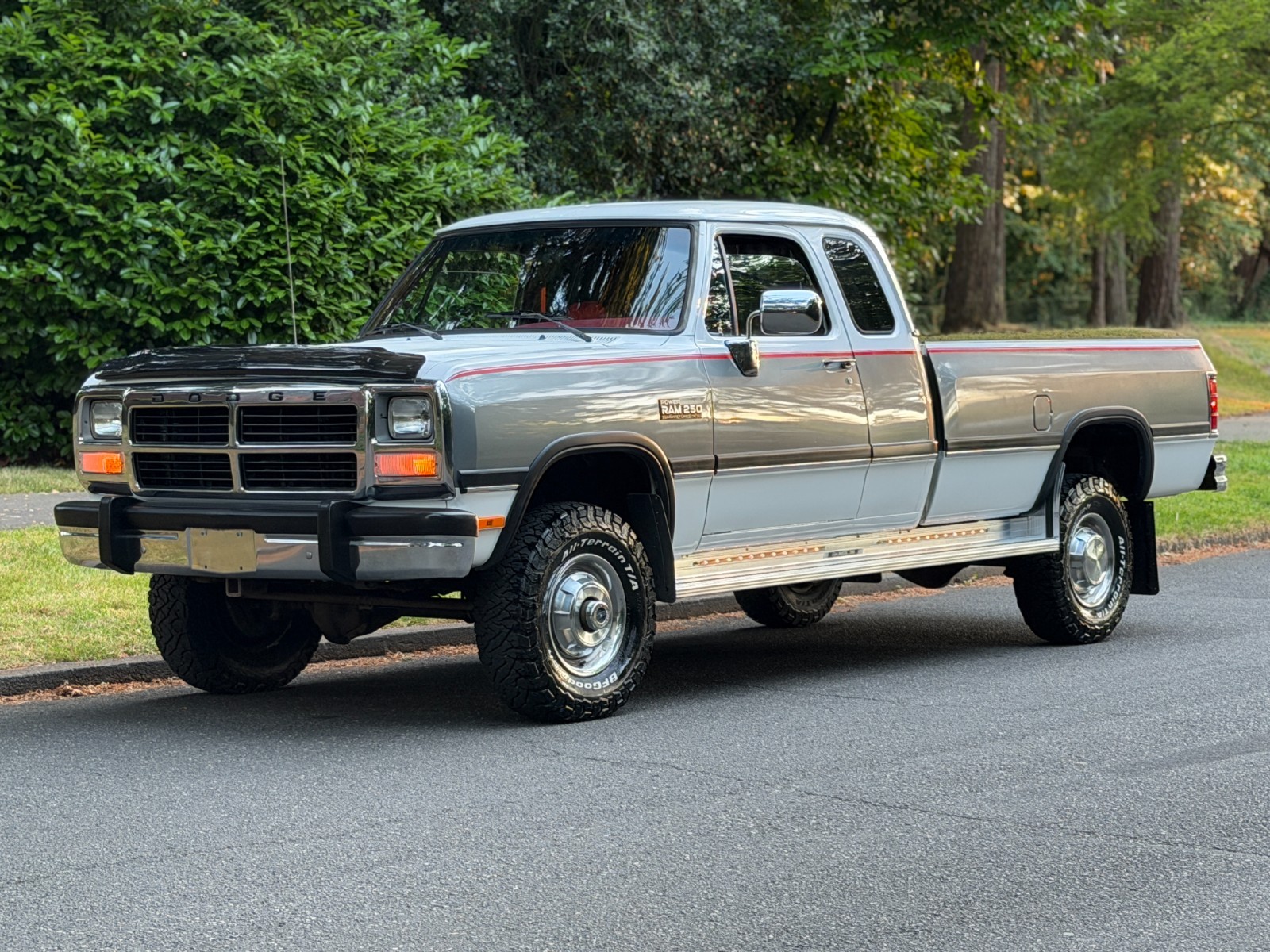 Dodge-Ram-2500-1993-Extended-Cab-Pickup-Red