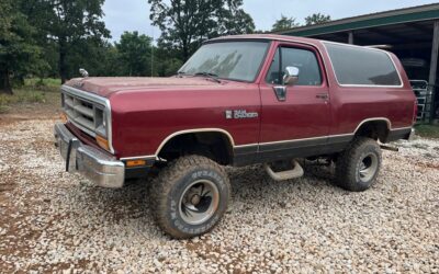 Dodge Ramcharger 1989