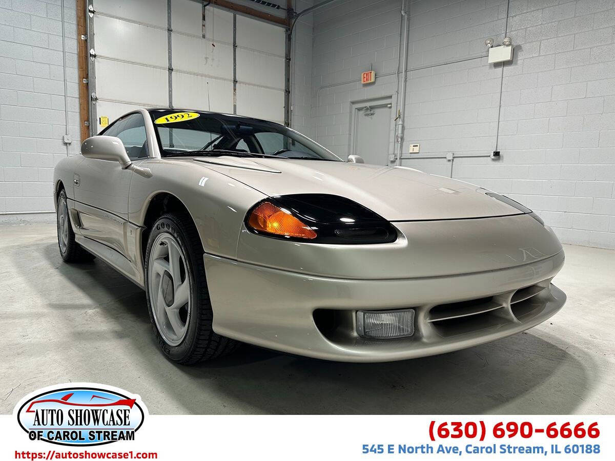 Dodge-Stealth-1992-Silver-Black