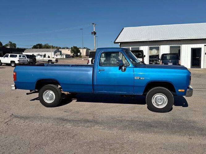Dodge-W150-1992-Blue-Gray