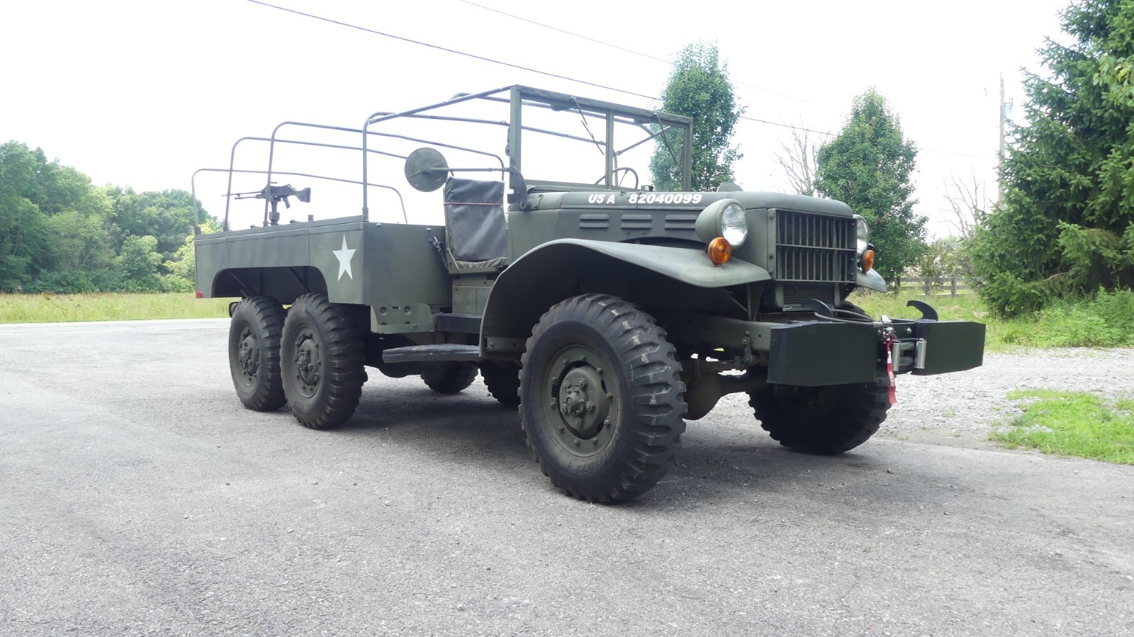 Dodge-WC62-1943-Commercial-Vehicle-Green