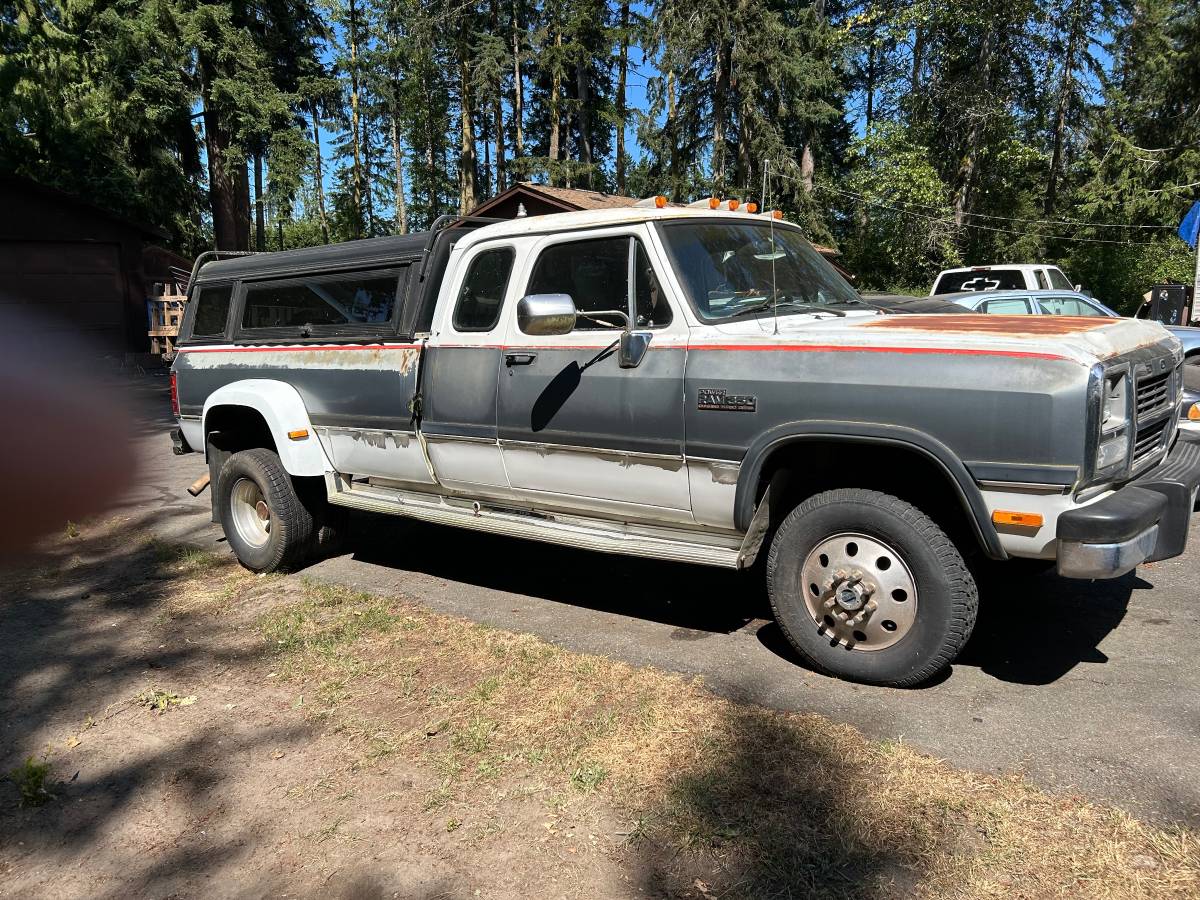 Dodge-Wonton-dooley-extra-cab-4-x-4-1993-silver