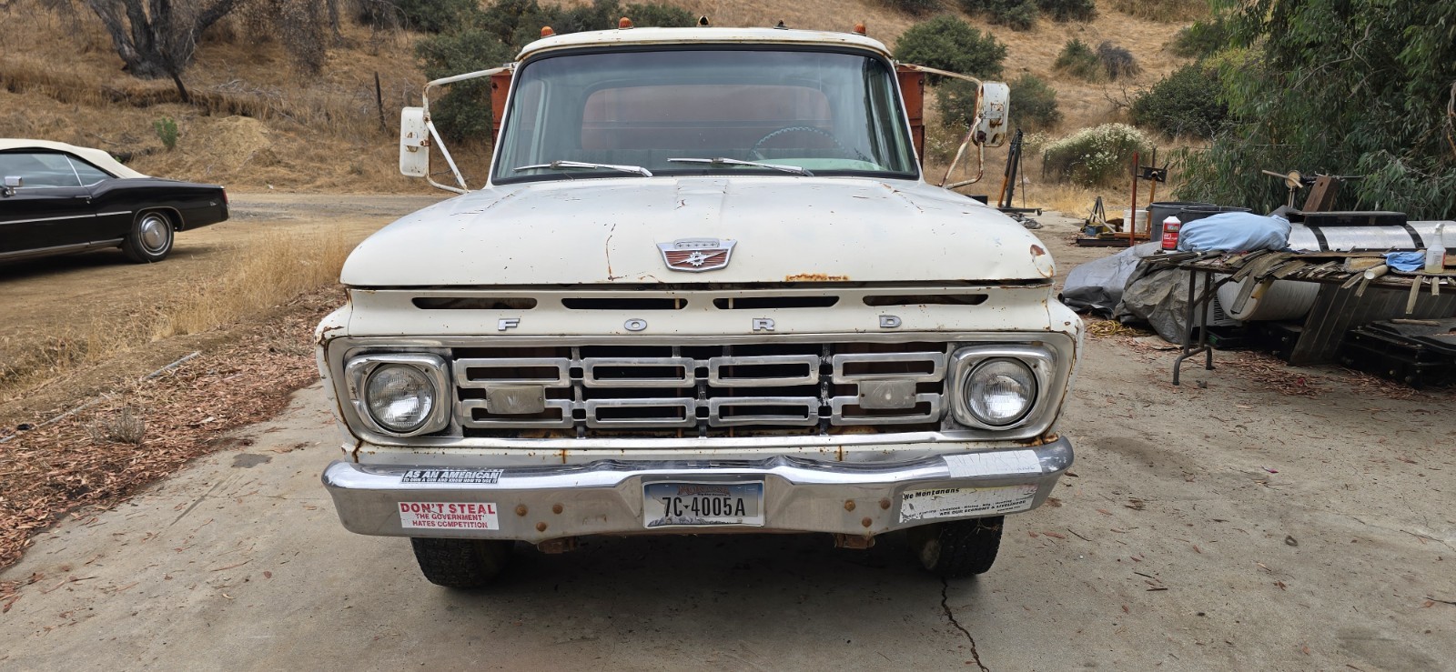 Ford-12-Ton-Pickup-1964-Crew-Cab-Pickup-Red