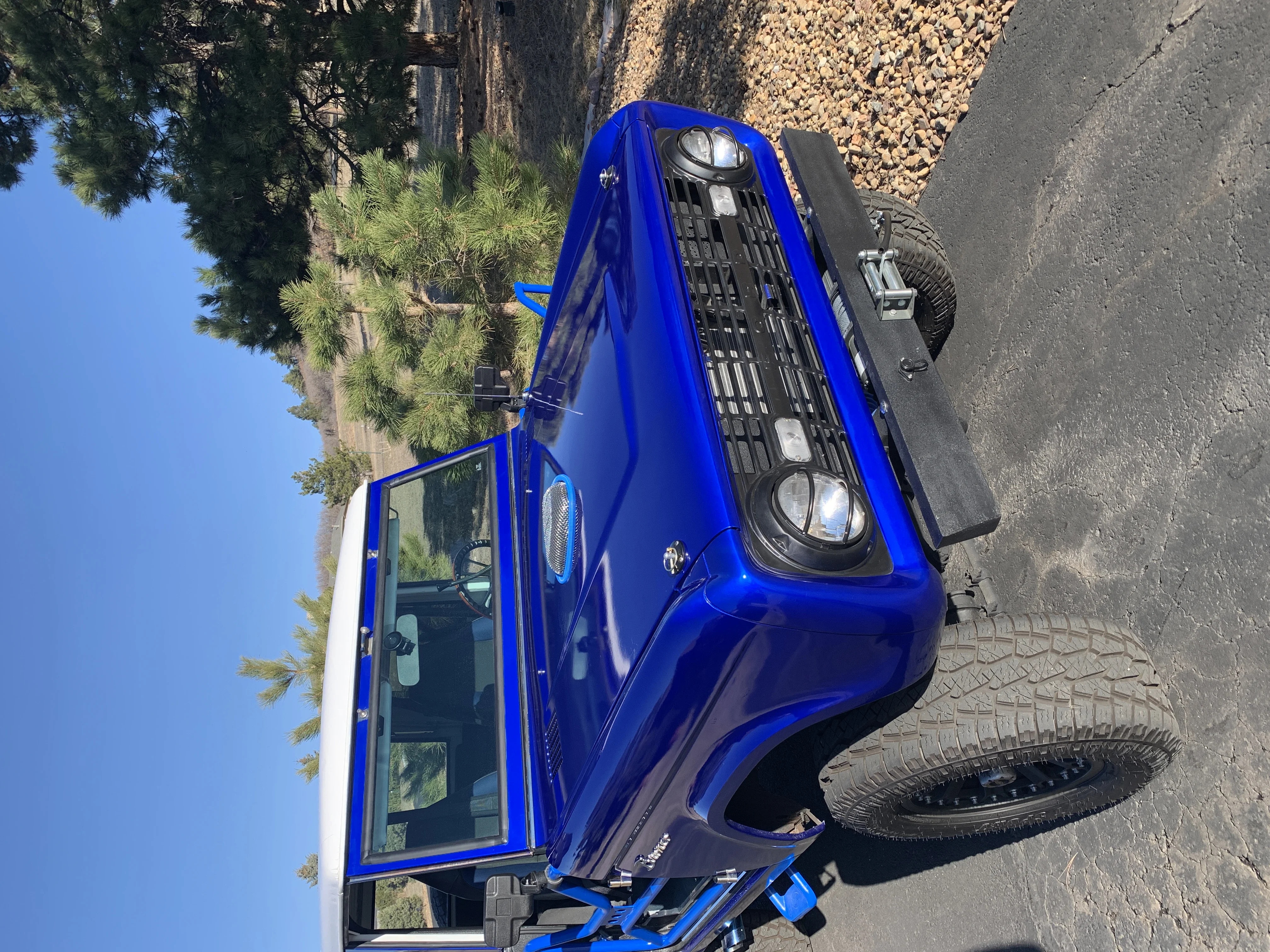 Ford-Bronco-2-door-1967-Blue-Black