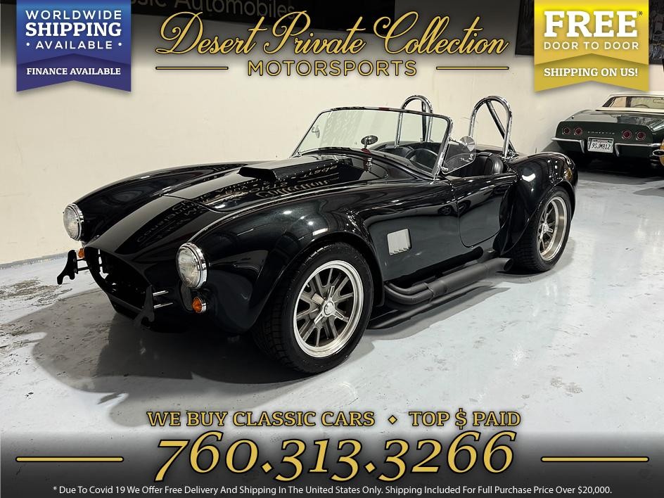 Ford-Cobra-Replica-1965-Convertible-Black