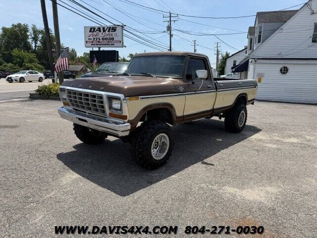 Ford-F-100-1979-Brown-Tan