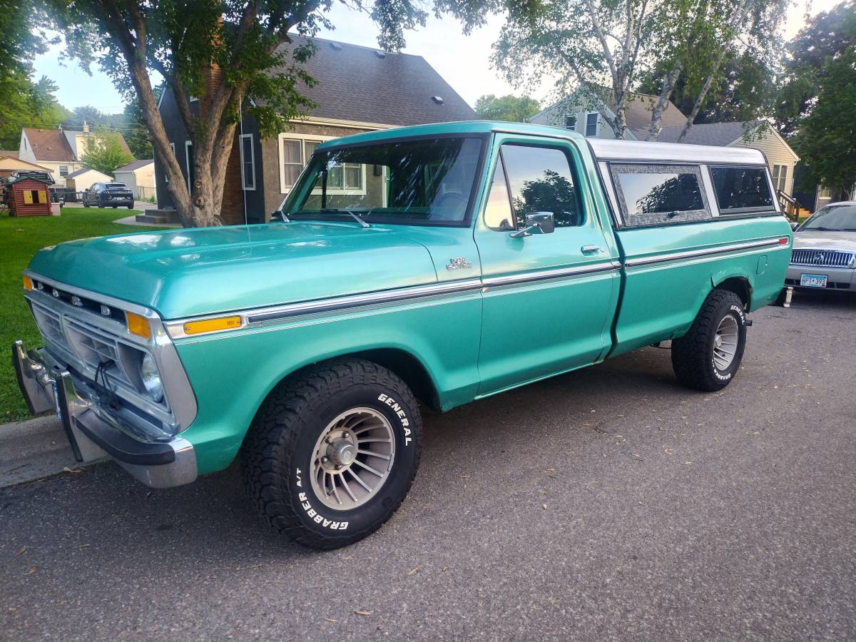 Ford-F-150-1977-green