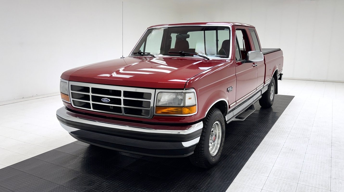 Ford-F-150-1993-Extended-Cab-Pickup-Scarlet-Red