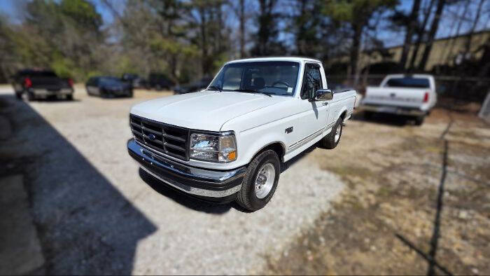 Ford-F-150-1993-Oxford-White-Blue-Cloth