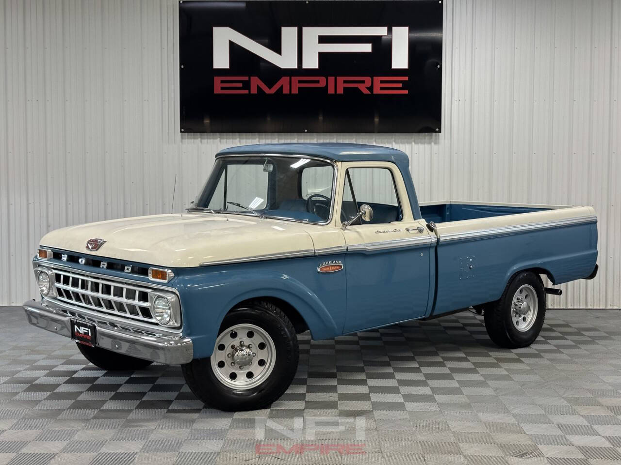 Ford-F-250-1965-Blue-Blue